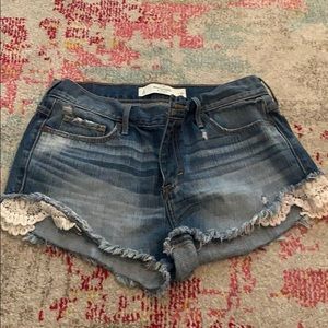 Abercrombie denim shorts